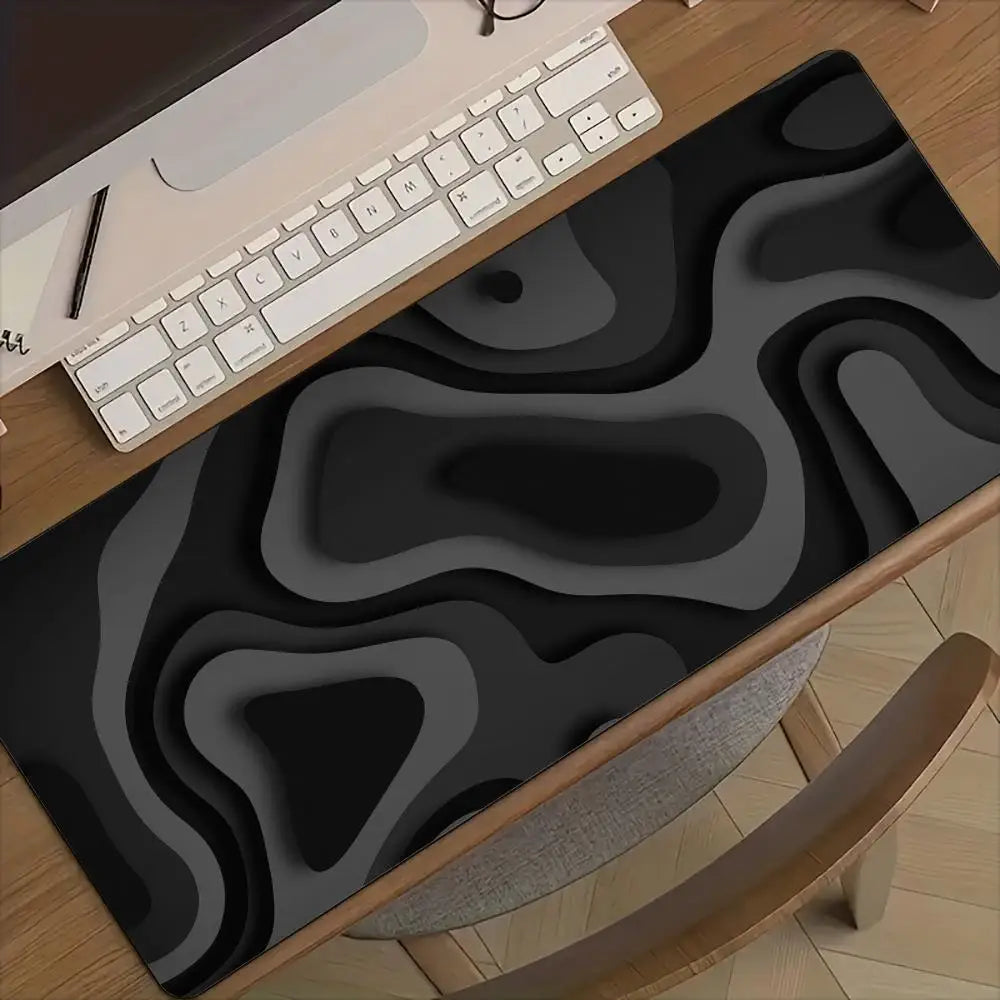 Tapis de souris Gris et Noir