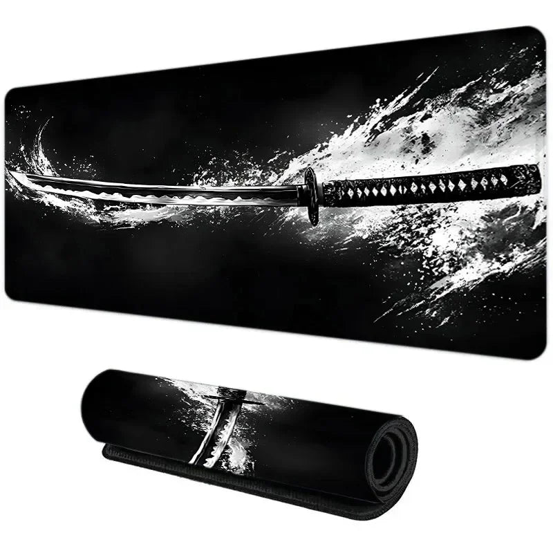 Tapis de souris katana japonais