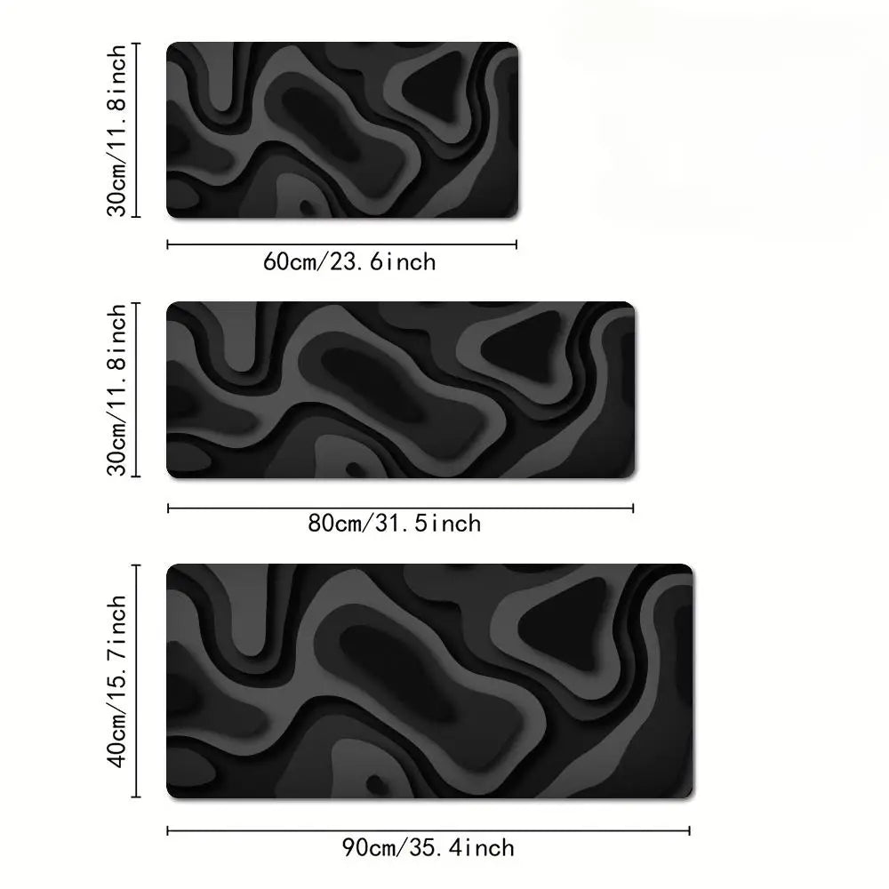 Tapis de souris Gris et Noir